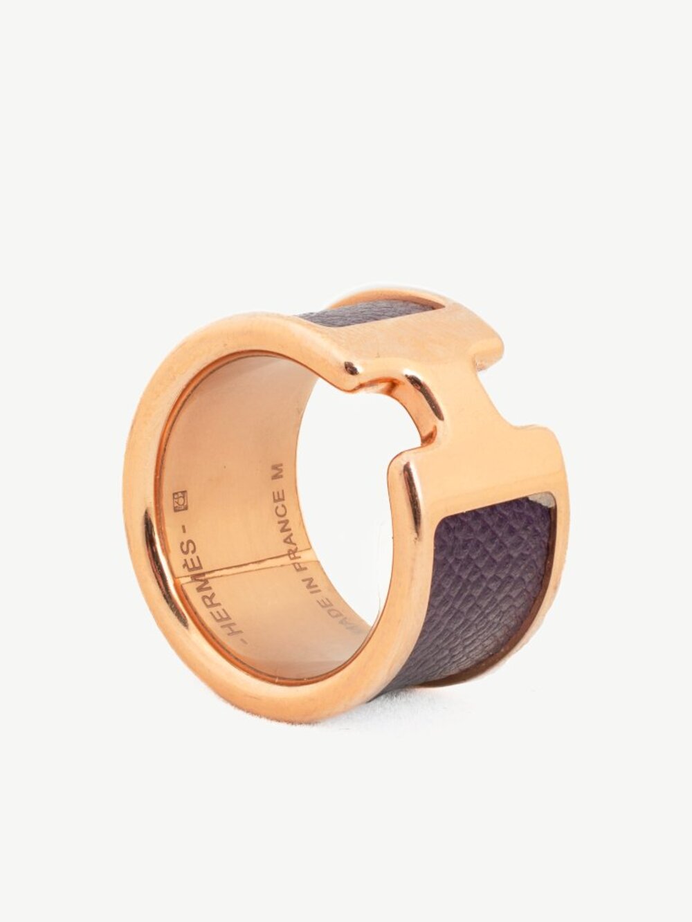 Hermes Olympe Large Model Cassis Madame Calfskin GHW Ring - Picture 2 of 4